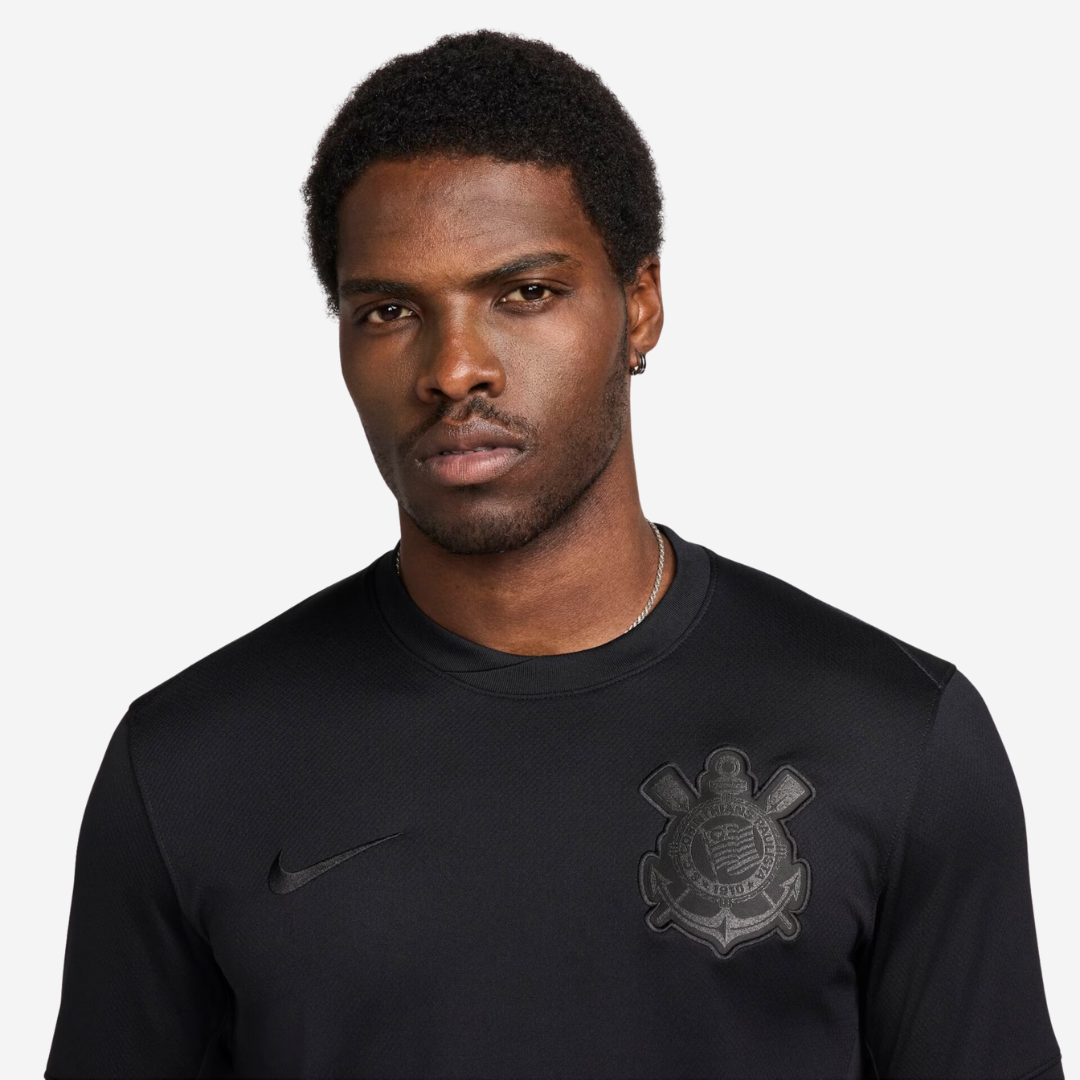 Camisa Nike Corinthians All Black 2024/25 II Torcedor