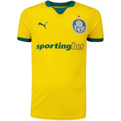 Camisa Puma Palmeiras Amarela 2025/26 III
