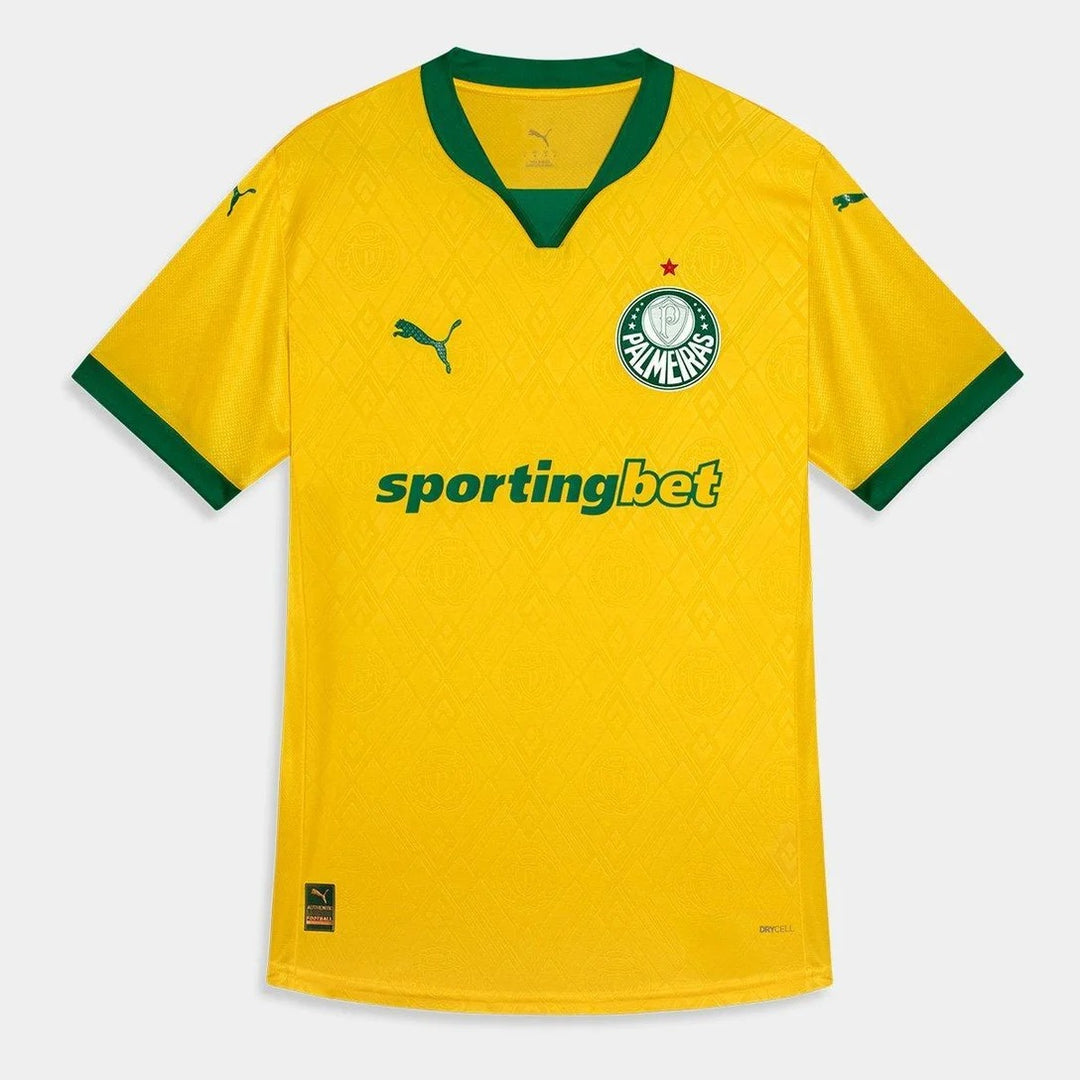 Camisa Puma Palmeiras Amarela Jogador 2025/26 III