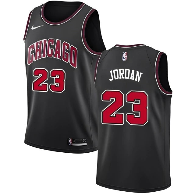 Regata Nba Chicago Bulls Preta - JORDAN 23