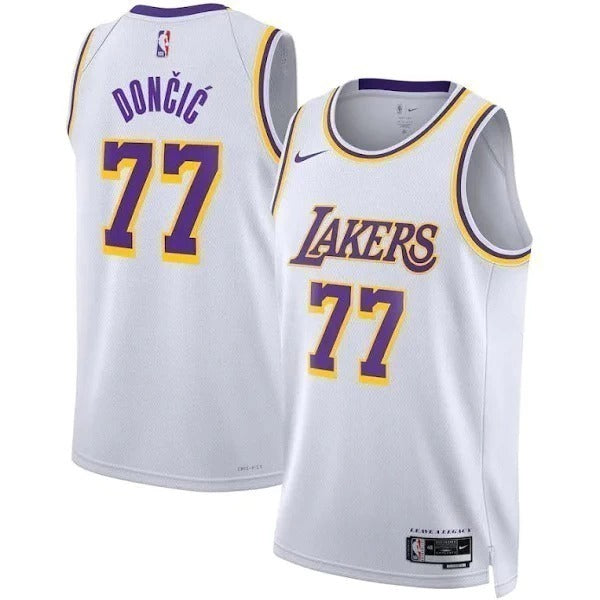 Los Angeles Lakers Nike Swingman Jersey - LUKA DONCIC - 77