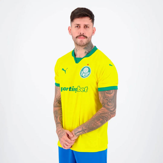 Camisa Puma Palmeiras Amarela 2025/26 III