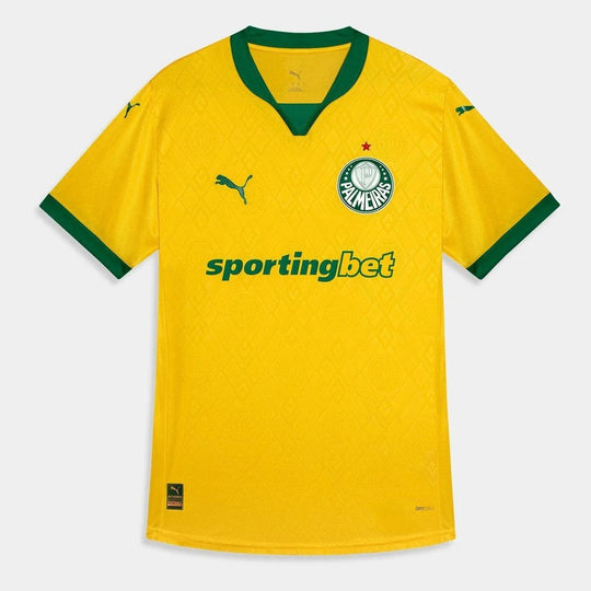 Camisa Puma Palmeiras Amarela Jogador 2025/26 III
