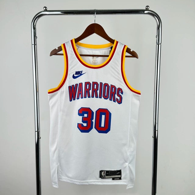Golden State Warriors Stephen Curry Nike White 2024/25 Swingman Jersey - Classic Edition