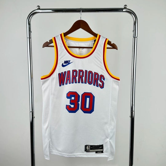 Golden State Warriors Stephen Curry Nike White 2024/25 Swingman Jersey - Classic Edition