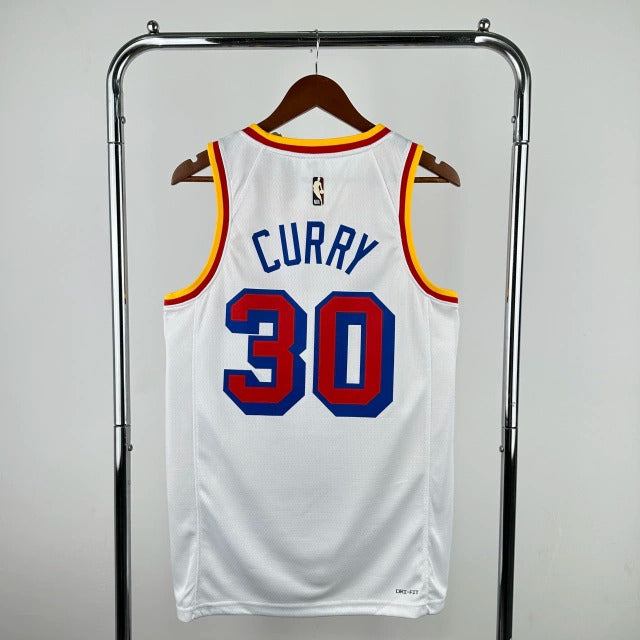 Golden State Warriors Stephen Curry Nike White 2024/25 Swingman Jersey - Classic Edition