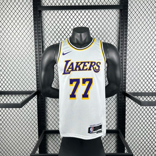 Los Angeles Lakers Nike Swingman Jersey - LUKA DONCIC - 77